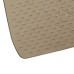 VOILA Set of 4 Soft Premium Rubber Non Slippery Floor Foot Mat Accessories Fits for Most Car Beige